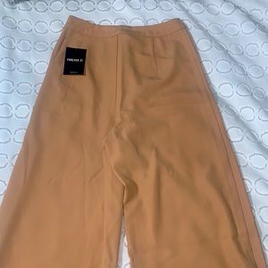 COPY - High waisted long woven pants